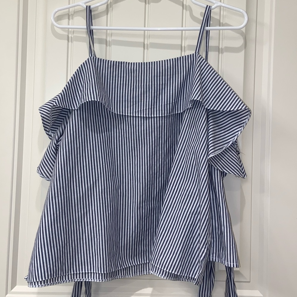 Striped long sleeve shirt